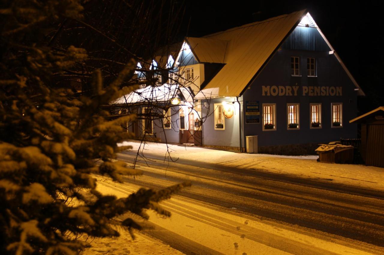 Modry Pension Rokytnice Rokytnice nad Jizerou Exterior photo