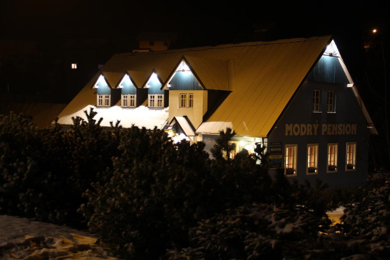 Modry Pension Rokytnice Rokytnice nad Jizerou Exterior photo