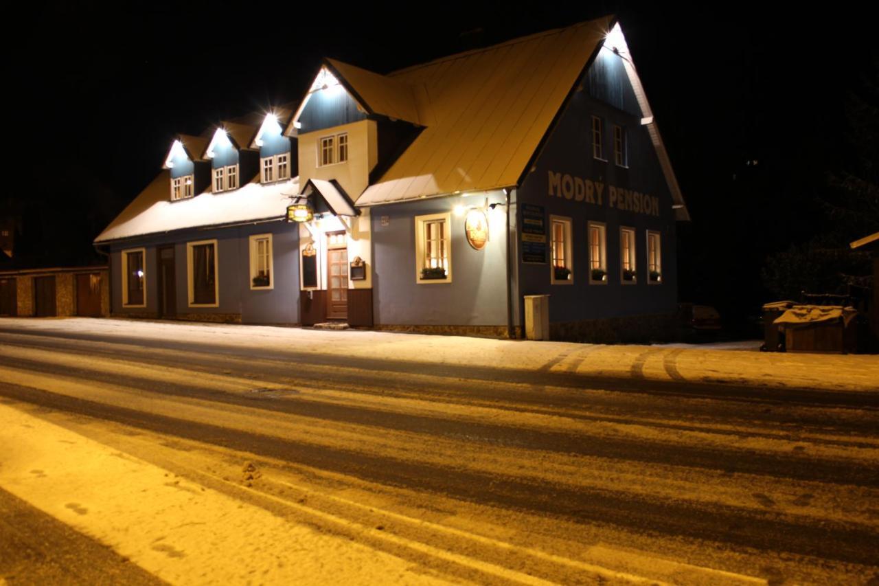 Modry Pension Rokytnice Rokytnice nad Jizerou Exterior photo
